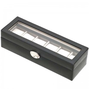 Coffret 6 montres vitré...