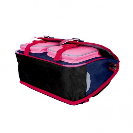 Cartable KICKERS 38 cm fille bleu/rose - dessous