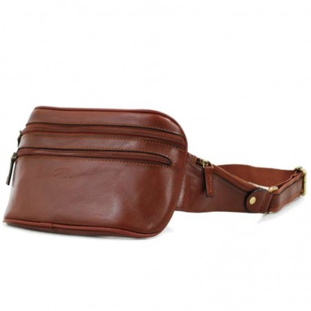 Sac banane femme en cuir KATANA marron | Pochette ceinture élégante pas cher Sac banane femme en cuir KATANA marron | Pochette ceinture élégante pas cher