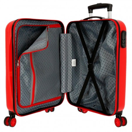 Valise cabine SPIDERMAN "Pop" - rouge