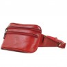 Sac banane femme en cuir KATANA rouge | Pochette ceinture élégante pas cher Sac banane femme en cuir KATANA rouge | Pochette ceinture élégante pas cher
