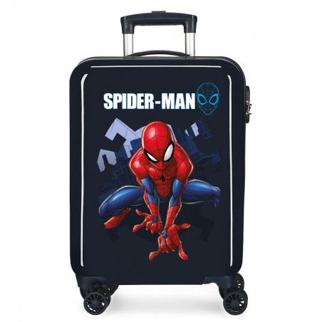 Valise cabine SPIDERMAN "Action" - marine