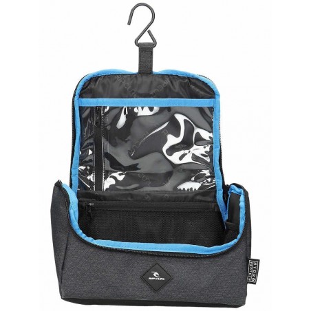 RIP CURL | Trousse de toilette homme "F-Light" midnight | Trousse de toilette à suspendre ultra-légère noire