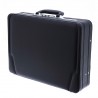 Attaché-case DAVIDTS avec soufflet - noir Attaché-case DAVIDTS avec soufflet - noir