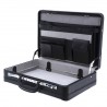Attaché-case DAVIDTS avec soufflet - noir Attaché-case DAVIDTS avec soufflet - noir