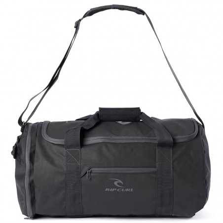 Sac de voyage RIP CURL "Packable Duffle" L  noir | Bagage pliable gain de place étanche surf pas cher