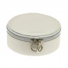 Coffret à bijoux rond DAVIDTS "Zip'n go" - beige Coffret à bijoux rond DAVIDTS "Zip'n go" - beige