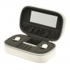 Davidts | Coffret à bijoux rectangle zip'n go beige | Boite à bijoux de voyage pratique pas cher Davidts | Coffret à bijoux rectangle zip'n go beige | Boite à bijoux de voyage pratique pas cher