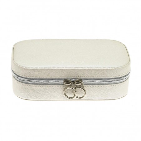 Davidts | Coffret à bijoux rectangle zip'n go beige | Boite à bijoux de voyage pratique pas cher Davidts | Coffret à bijoux rectangle zip'n go beige | Boite à bijoux de voyage pratique pas cher