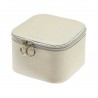 Coffret à bijoux carré DAVIDTS "Zip'n go" - beige Coffret à bijoux carré DAVIDTS "Zip'n go" - beige