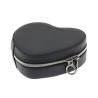 Coffret à bijoux coeur DAVIDTS "Zip'n go" - noir Coffret à bijoux coeur DAVIDTS "Zip'n go" - noir