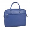 Cartable porte-documents et ordinateur femme en cuir KATANA - bleu vif Cartable porte-documents et ordinateur femme en cuir KATANA - bleu vif