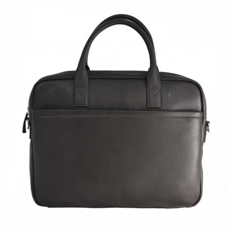 Cartable femme en cuir KATANA - marron foncé Cartable femme en cuir KATANA - marron foncé