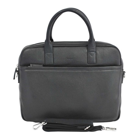 Cartable femme en cuir KATANA - noir