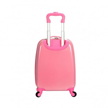 Valise enfant SNOWBALL "Sirène" - rose