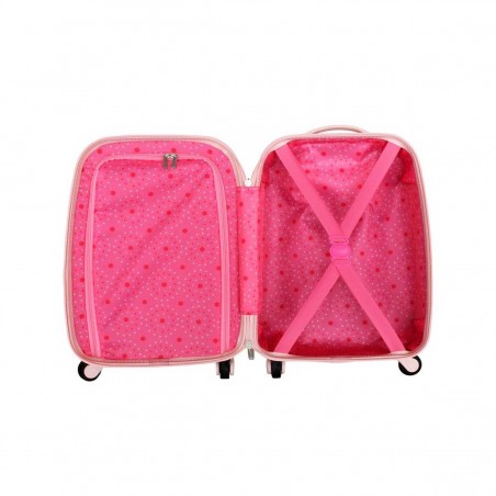 Valise enfant SNOWBALL "Sirène" - rose