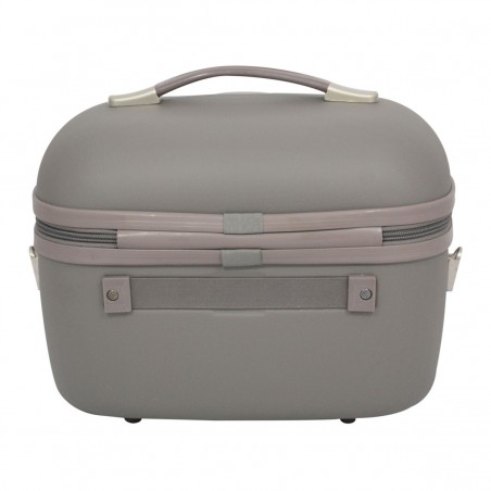 Vanity case SNOWBALL "Dublin" - taupe