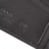 Portefeuille en cuir KATANA protection RFID - marron foncé Portefeuille en cuir KATANA protection RFID - marron foncé