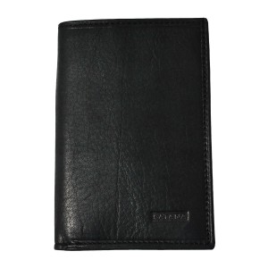 Portefeuille en cuir KATANA protection RFID - noir