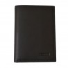 Portefeuille en cuir KATANA protection RFID - marron foncé Portefeuille en cuir KATANA protection RFID - marron foncé