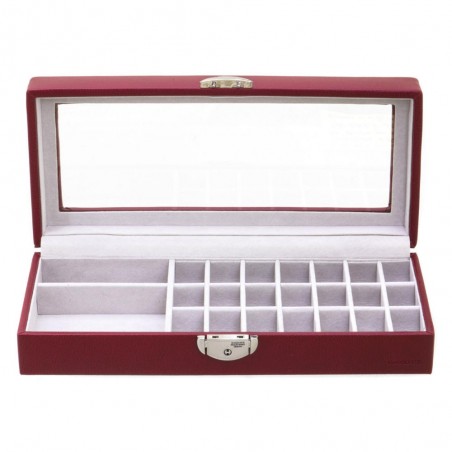 Coffret à bijoux DAVIDTS "Charms" - rouge