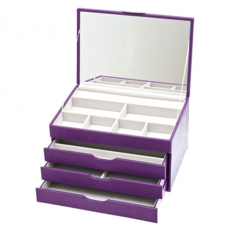 Coffret à bijoux DAVIDTS "Solid" - lilas Coffret à bijoux DAVIDTS "Solid" - lilas