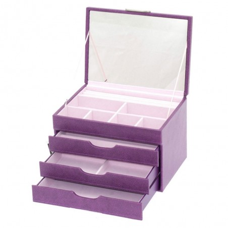 Coffret à bijoux DAVIDTS "Static" - lilas Coffret à bijoux DAVIDTS "Static" - lilas
