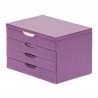 Coffret à bijoux DAVIDTS "Static" - lilas Coffret à bijoux DAVIDTS "Static" - lilas