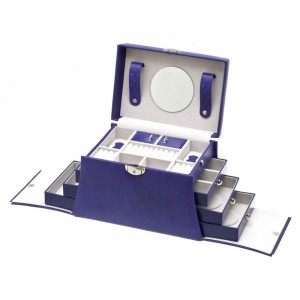 Coffret à bijoux femme DAVIDTS "Euclide" - violet