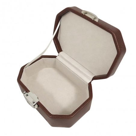 Coffret à bijoux DAVIDTS "Octogonal" - chocolat Coffret à bijoux DAVIDTS "Octogonal" - chocolat