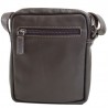 Sacoche bandoulière homme Cuir - Chocolat Sacoche bandoulière homme Cuir - Chocolat