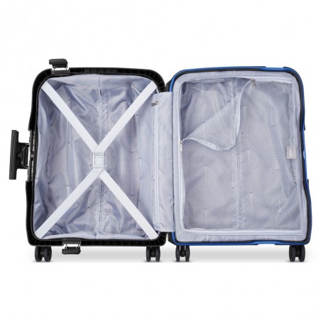 DELSEY valise cabine 55cm slim Moncey noir | Bagage taille cabine robuste sécurisé étanche qualité pas cher