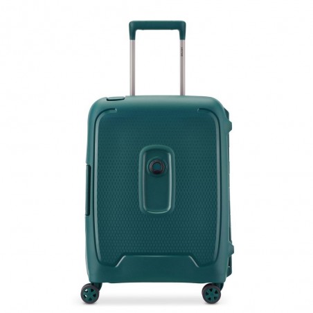 DELSEY valise cabine 55cm slim Moncey vert | Bagage taille cabine robuste sécurisé étanche qualité pas cher