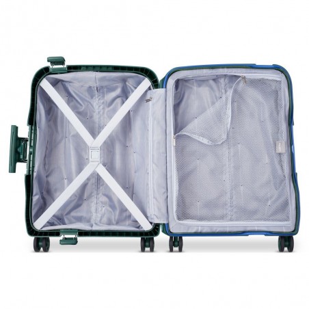 DELSEY valise cabine 55cm slim Moncey vert | Bagage taille cabine robuste sécurisé étanche qualité pas cher