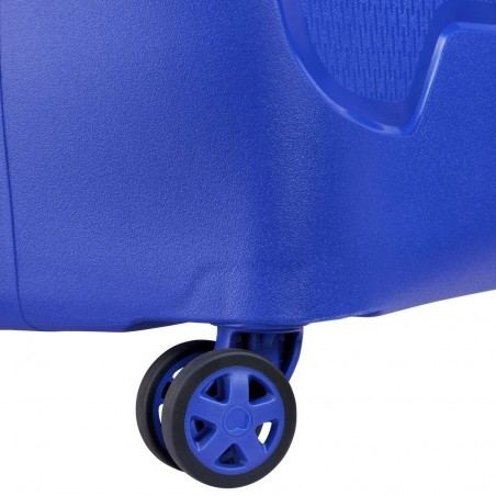 DELSEY valise cabine 55cm slim Moncey bleu | Bagage taille cabine robuste sécurisé étanche qualité pas cher