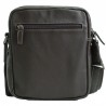 Besace bandoulière homme Cuir - Chocolat Besace bandoulière homme Cuir - Chocolat