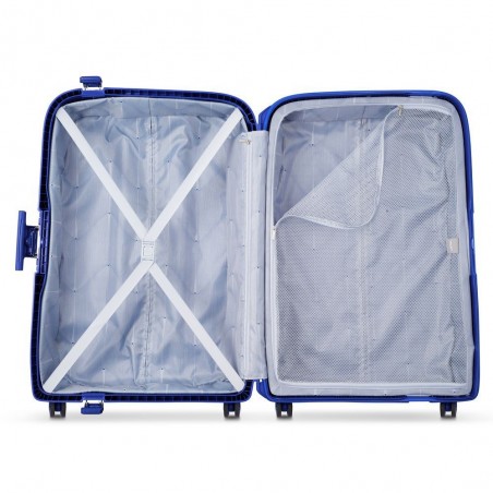 DELSEY valise soute L 76cm Moncey bleu | Bagage grande taille robuste sécurisé étanche qualité pas cher