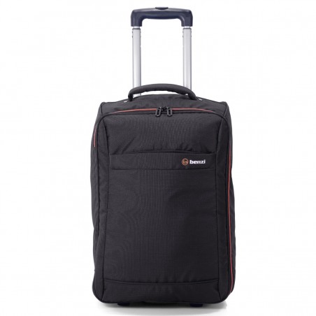 Valise cabine pliable 2 roues BENZI "New" - noir Valise cabine pliable 2 roues BENZI "New" - noir