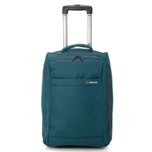 Valise cabine pliable 2 roues BENZI "New" - vert