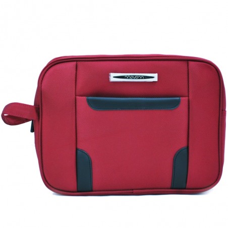 Trousse de toilette classique MOVOM rouge | Bagage homme femme solide pas cher