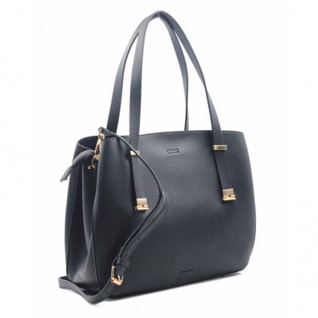 Sac à main femme pas cher TOM & EVA "Viviane" - noir Sac à main femme pas cher TOM & EVA "Viviane" - noir