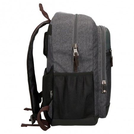 Sac à dos ordinateur 15,6" homme PEPE JEANS LONDON "Irvin" gris chiné Sac à dos ordinateur 15,6" homme PEPE JEANS LONDON "Irvin" gris chiné