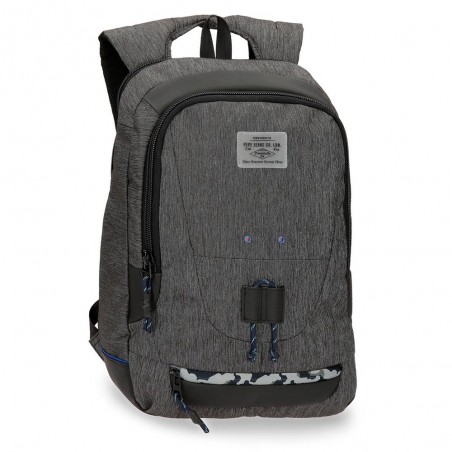 Sac à dos extensible ordinateur 15,6" homme PEPE JEANS LONDON "Raw" gris chiné Sac à dos extensible ordinateur 15,6" homme PEPE JEANS LONDON "Raw" gris chiné