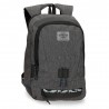 Sac à dos extensible ordinateur 15,6" homme PEPE JEANS LONDON "Raw" gris chiné Sac à dos extensible ordinateur 15,6" homme PEPE JEANS LONDON "Raw" gris chiné