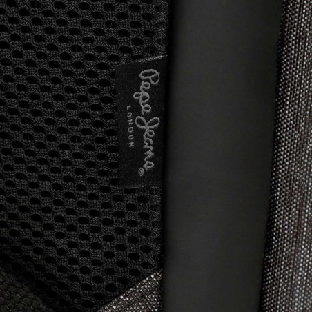 Sac à dos extensible ordinateur 15,6" homme PEPE JEANS LONDON "Raw" gris chiné Sac à dos extensible ordinateur 15,6" homme PEPE JEANS LONDON "Raw" gris chiné