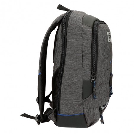 Sac à dos extensible ordinateur 15,6" homme PEPE JEANS LONDON "Raw" gris chiné Sac à dos extensible ordinateur 15,6" homme PEPE JEANS LONDON "Raw" gris chiné