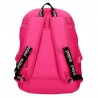 Sac à dos scolaire ado fille marque PEPE JEANS LONDON "Uma" rose fuchsia style eastpak Sac à dos scolaire ado fille marque PEPE JEANS LONDON "Uma" rose fuchsia style eastpak