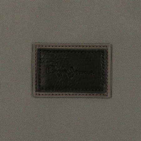 Sac banane homme marque PEPE JEANS LONDON "Village" gris Sac banane homme marque PEPE JEANS LONDON "Village" gris