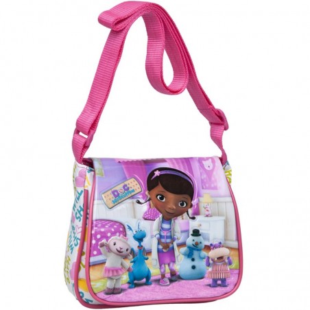 Sac à dos Trolley DOC McSTUFFINS 25 cm - Rose