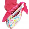 Sac à main Bandoulière DOCTEUR LA PELUCHE 17cm - Rose Sac à main Bandoulière DOCTEUR LA PELUCHE 17cm - Rose